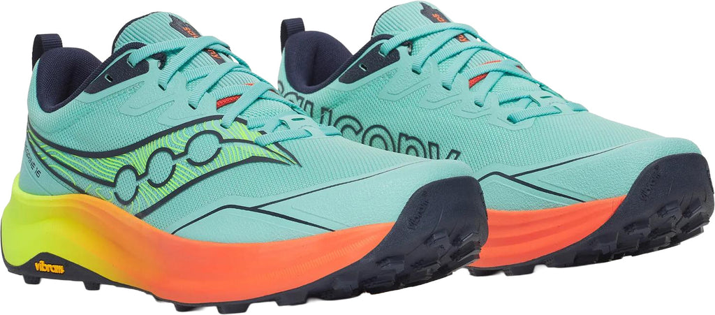 Saucony Peregrine 16 Men's Trail Running Shoes - Green - View 6