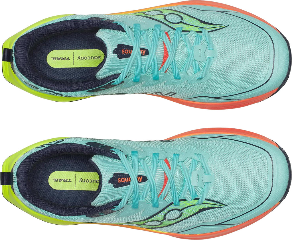 Saucony Peregrine 16 Men's Trail Running Shoes - Green - View 4