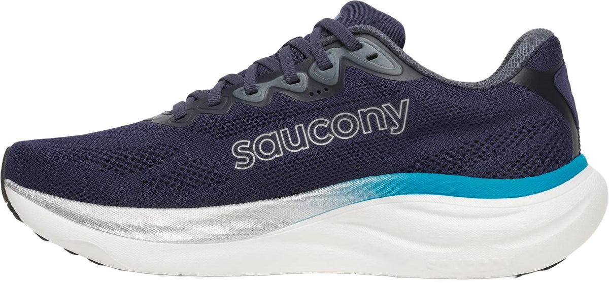 Saucony Ride 19 Men's Running Shoes - Blue - View 3