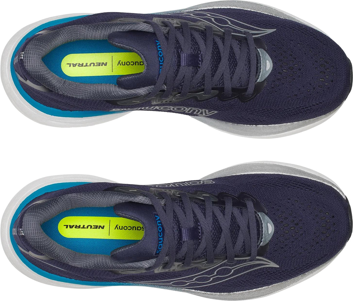 Saucony Ride 19 Men's Running Shoes - Blue - View 4