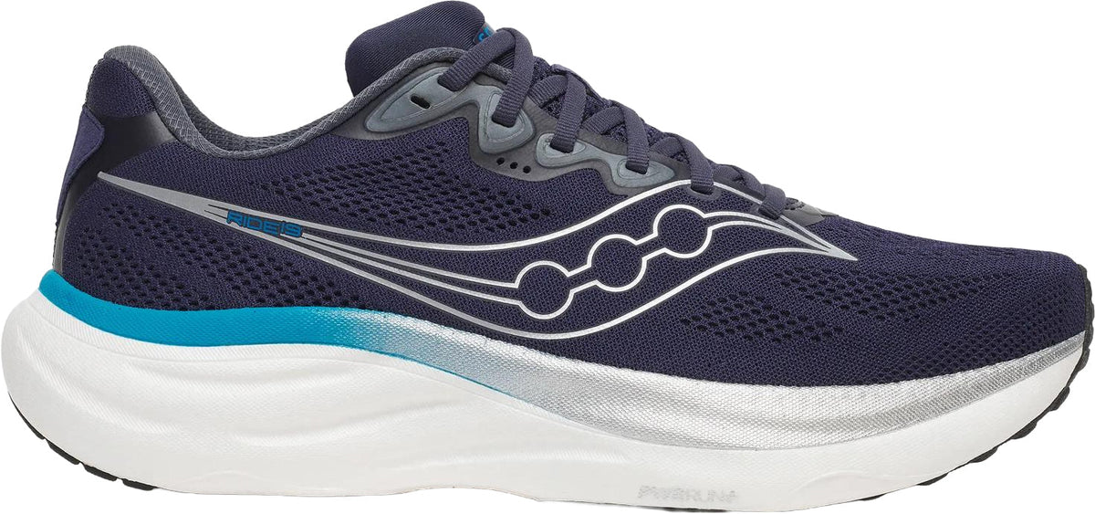 Saucony Ride 19 Men's Running Shoes - Blue - View 1