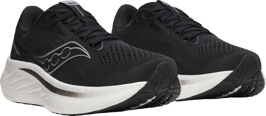 Saucony Ride 18 Women's Running Shoes - Black - View 6