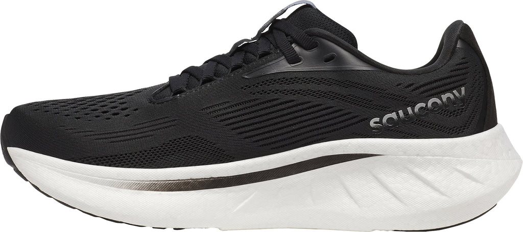 Saucony Ride 18 Women's Running Shoes - Black - View 3