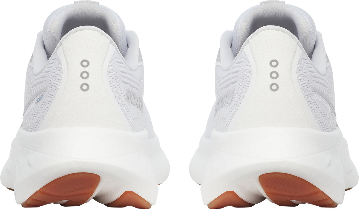 Saucony Ride 18 Women's Running Shoes - White - View 5