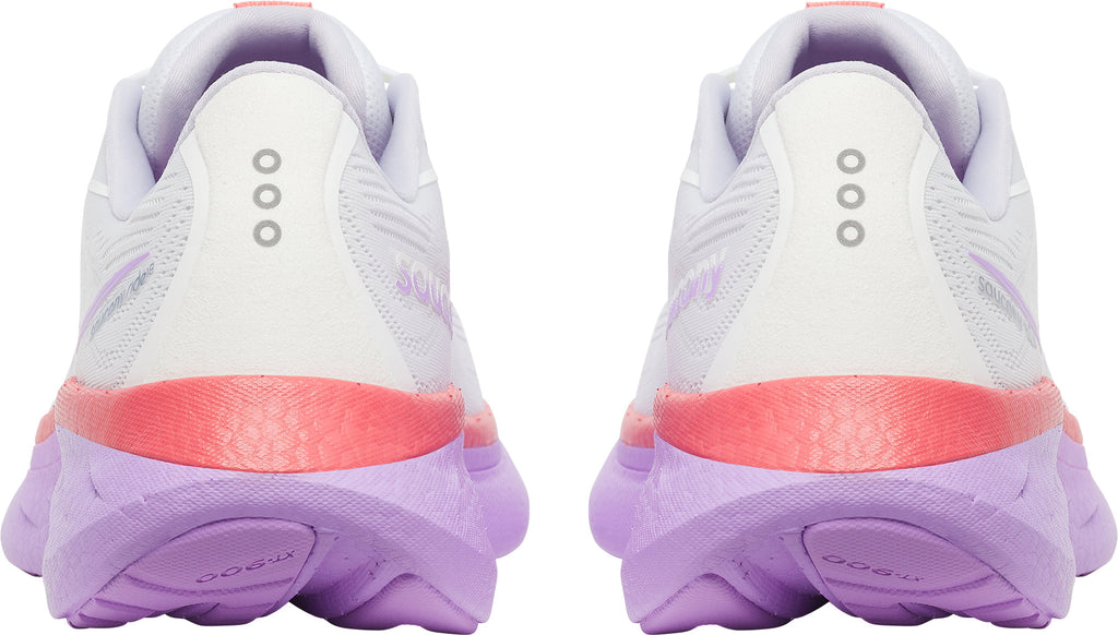 Saucony Ride 18 Women's Running Shoes - White - View 5