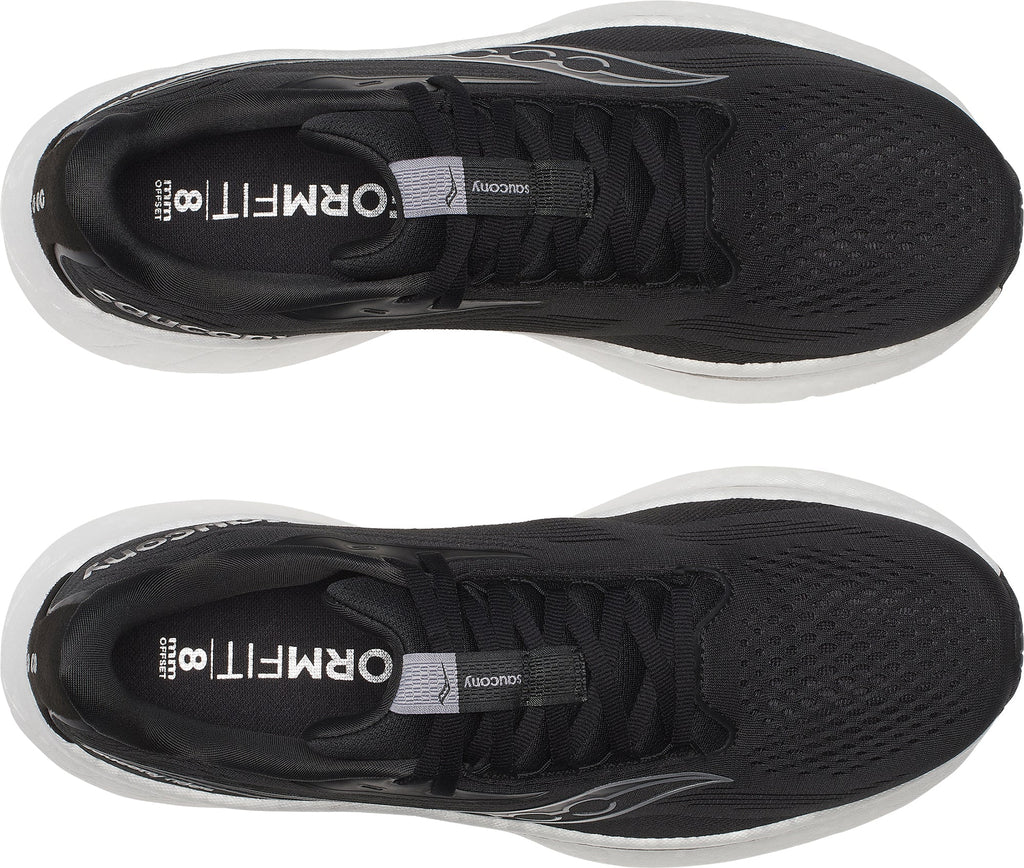 Saucony Ride 18 Men's Running Shoes - Black - View 4