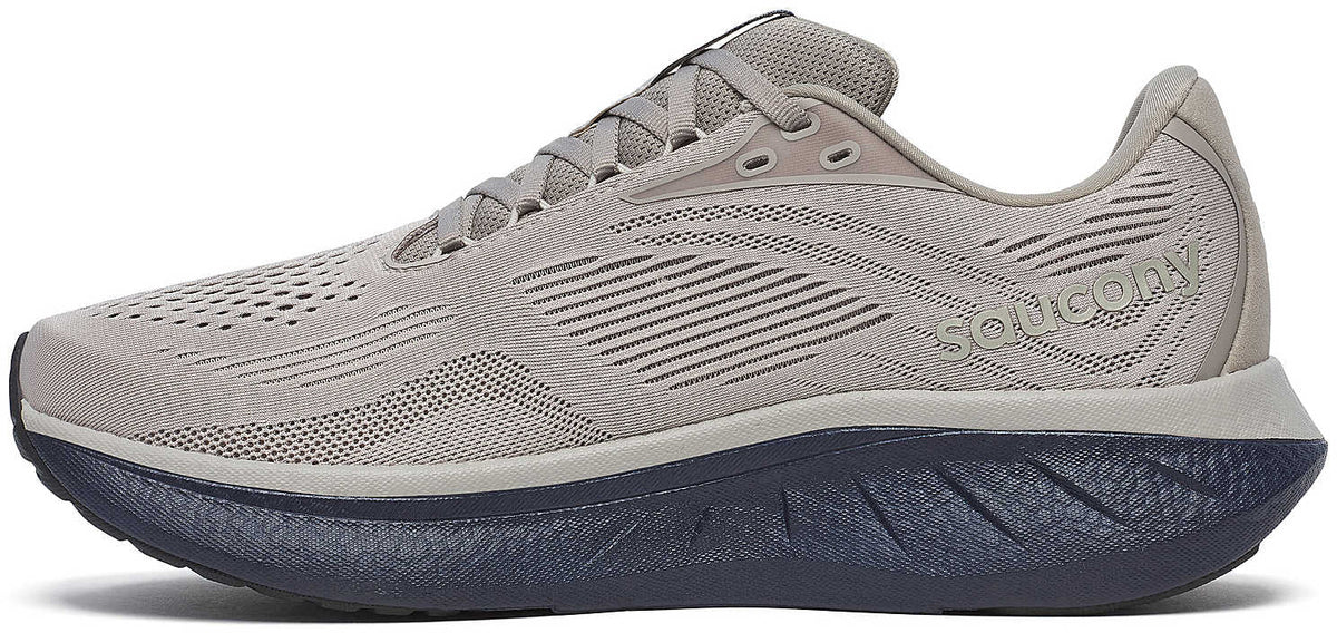 Saucony Ride 18 Men's Running Shoes - Grey - View 3
