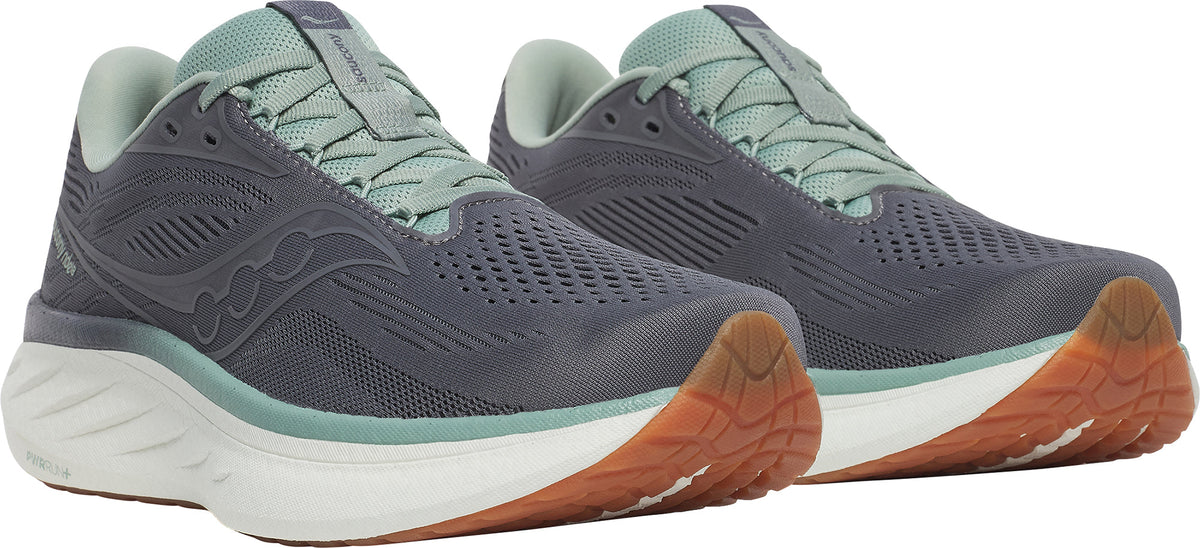 Saucony Ride 18 Men's Running Shoes - Grey - View 6