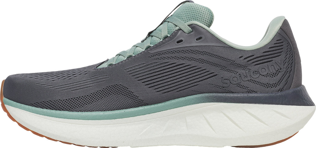 Saucony Ride 18 Men's Running Shoes - Grey - View 3