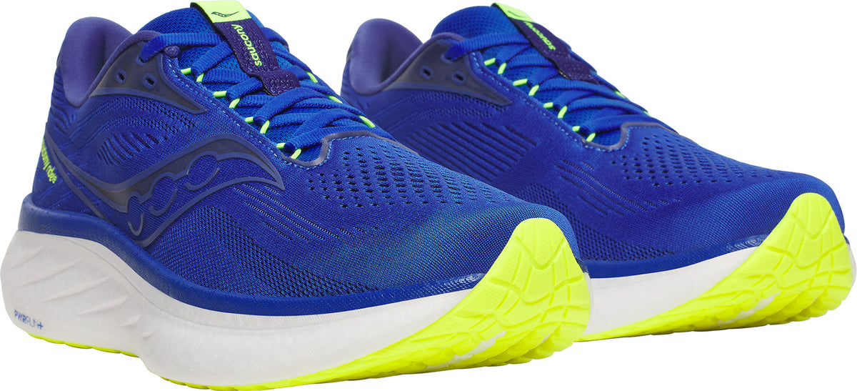 Saucony Ride 18 Men's Running Shoes - Blue - View 6