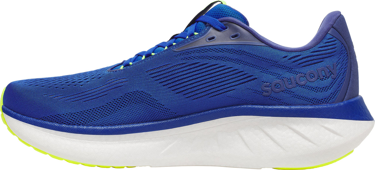 Saucony Ride 18 Men's Running Shoes - Blue - View 3