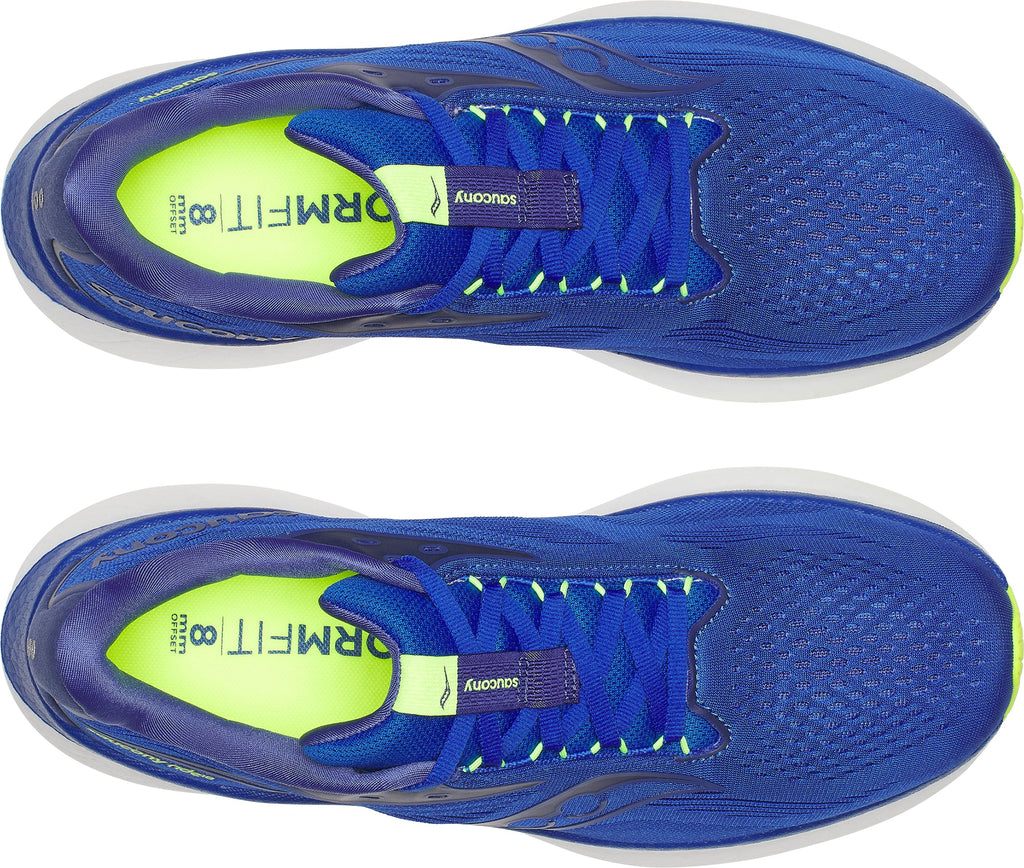 Saucony Ride 18 Men's Running Shoes - Blue - View 4