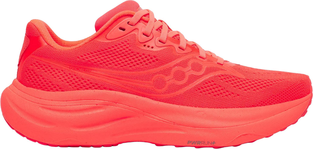 Saucony Ride 19 Women's Running Shoes - Red - View 1