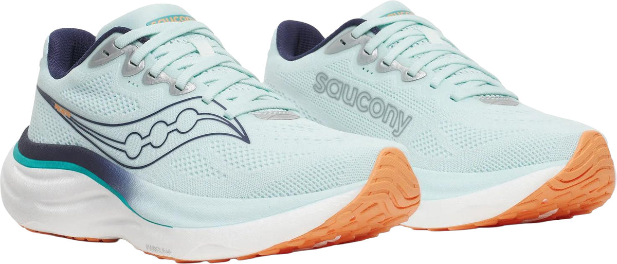 Saucony Ride 19 Women's Running Shoes - Blue - View 6