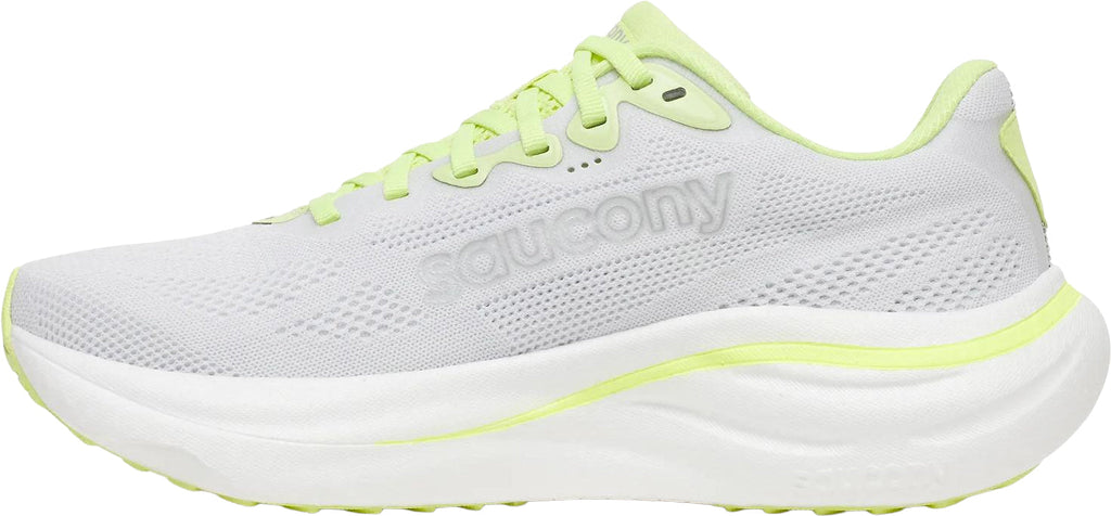 Saucony Ride 19 Women's Running Shoes - White - View 3