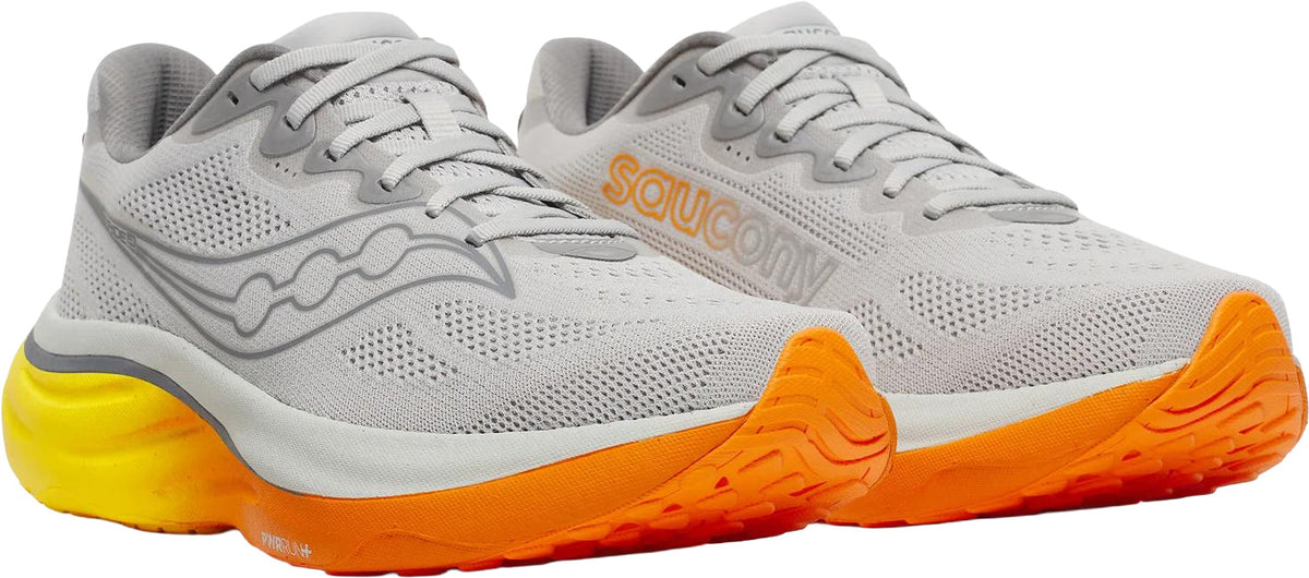 Saucony Ride 19 Men's Running Shoes - Grey - View 6