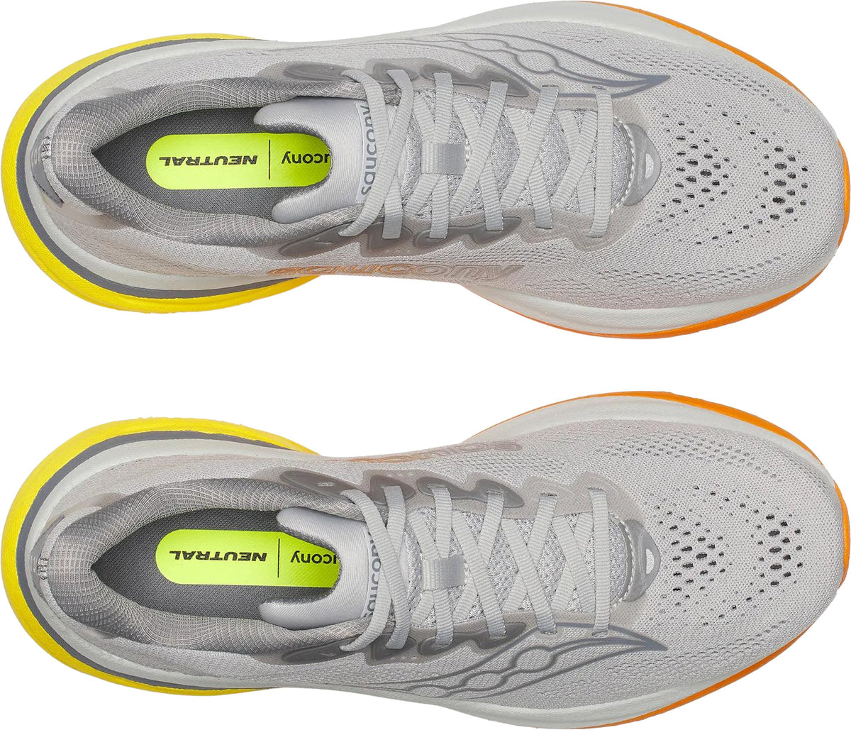 Saucony Ride 19 Men's Running Shoes - Grey - View 4