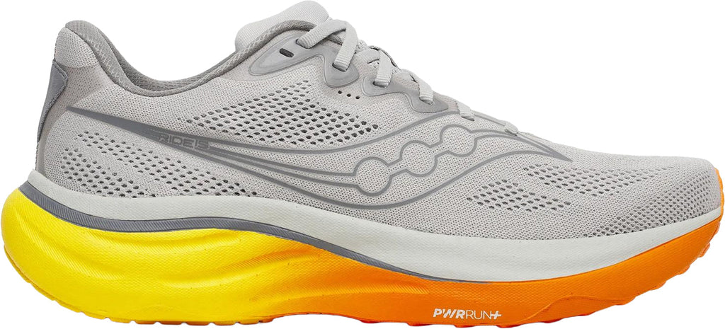 Saucony Ride 19 Men's Running Shoes - Grey - View 1