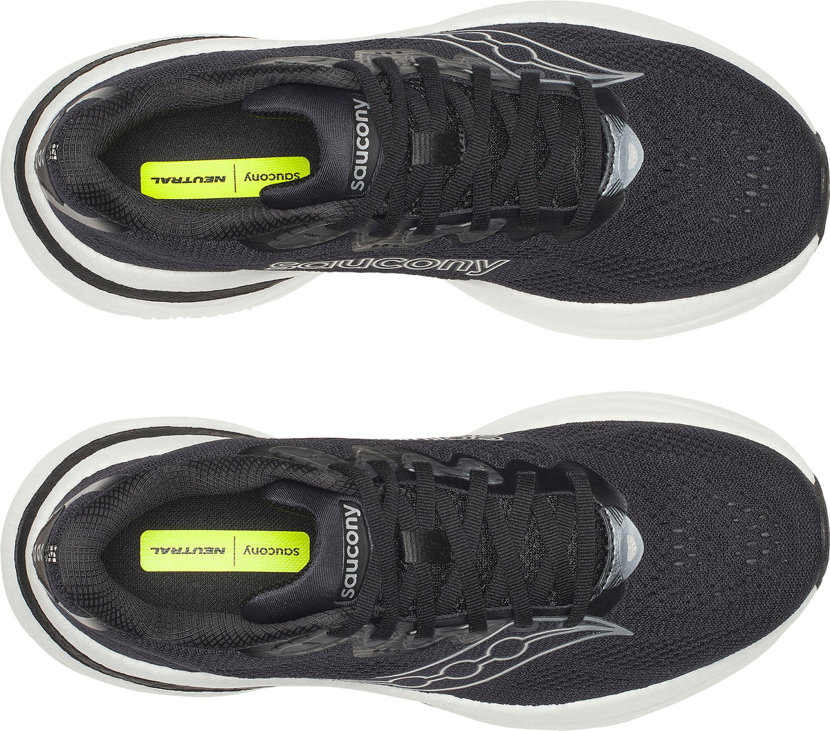 Saucony Ride 19 Women's Running Shoes - Black - View 4