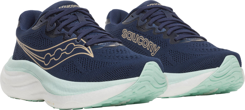 Saucony Ride 19 Women's Running Shoes - Blue - View 6