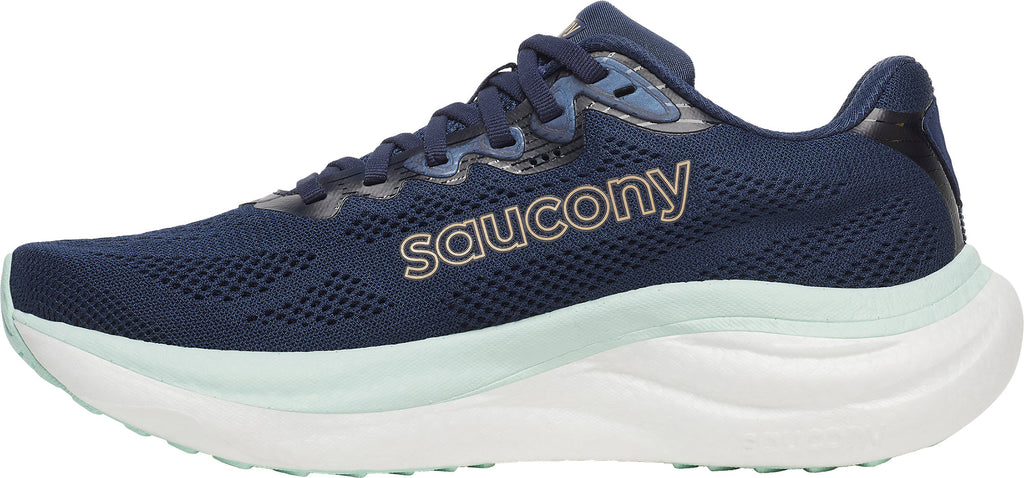 Saucony Ride 19 Women's Running Shoes - Blue - View 3