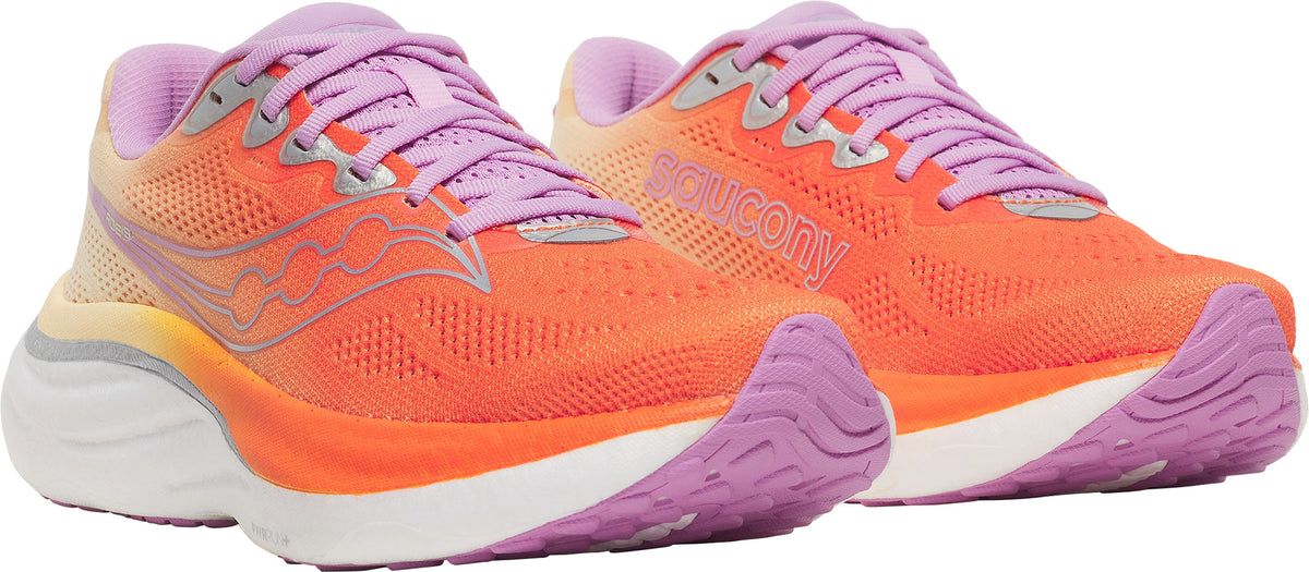 Saucony Ride 19 Women's Running Shoes - Orange - View 6
