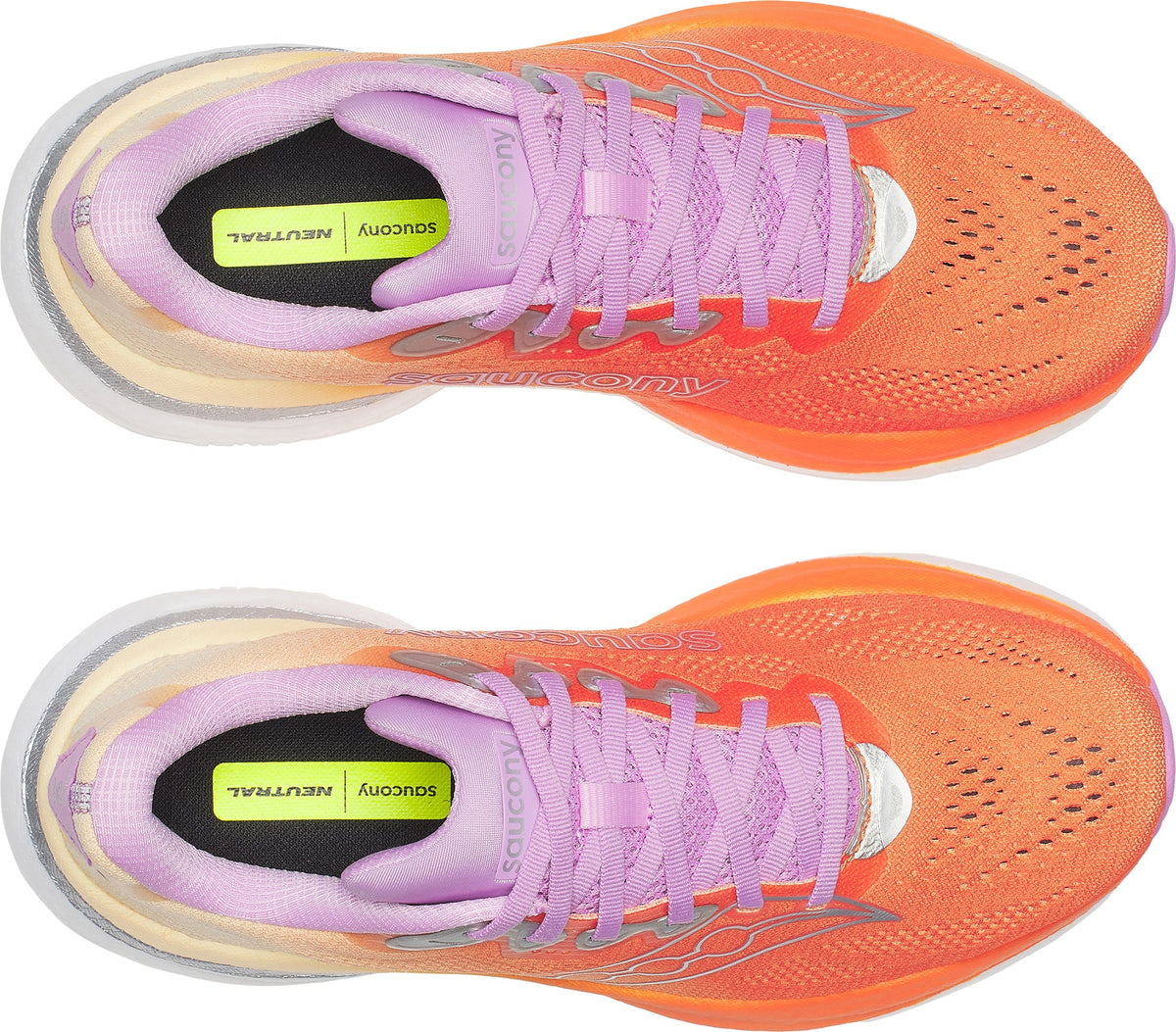 Saucony Ride 19 Women's Running Shoes - Orange - View 4