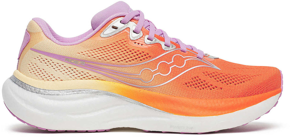 Saucony Ride 19 Women's Running Shoes - Orange - View 1