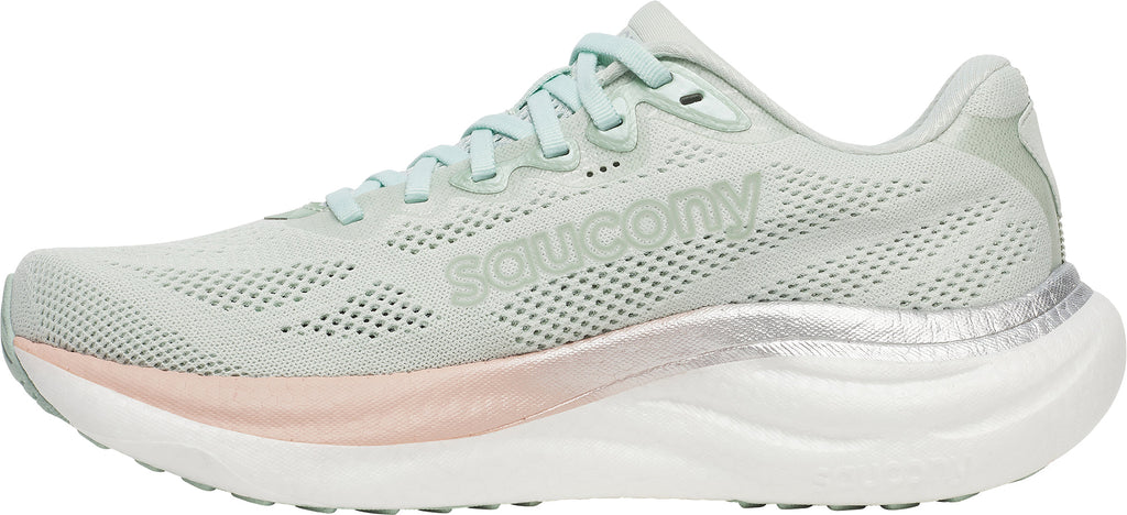 Saucony Ride 19 Women's Running Shoes - Green - View 3