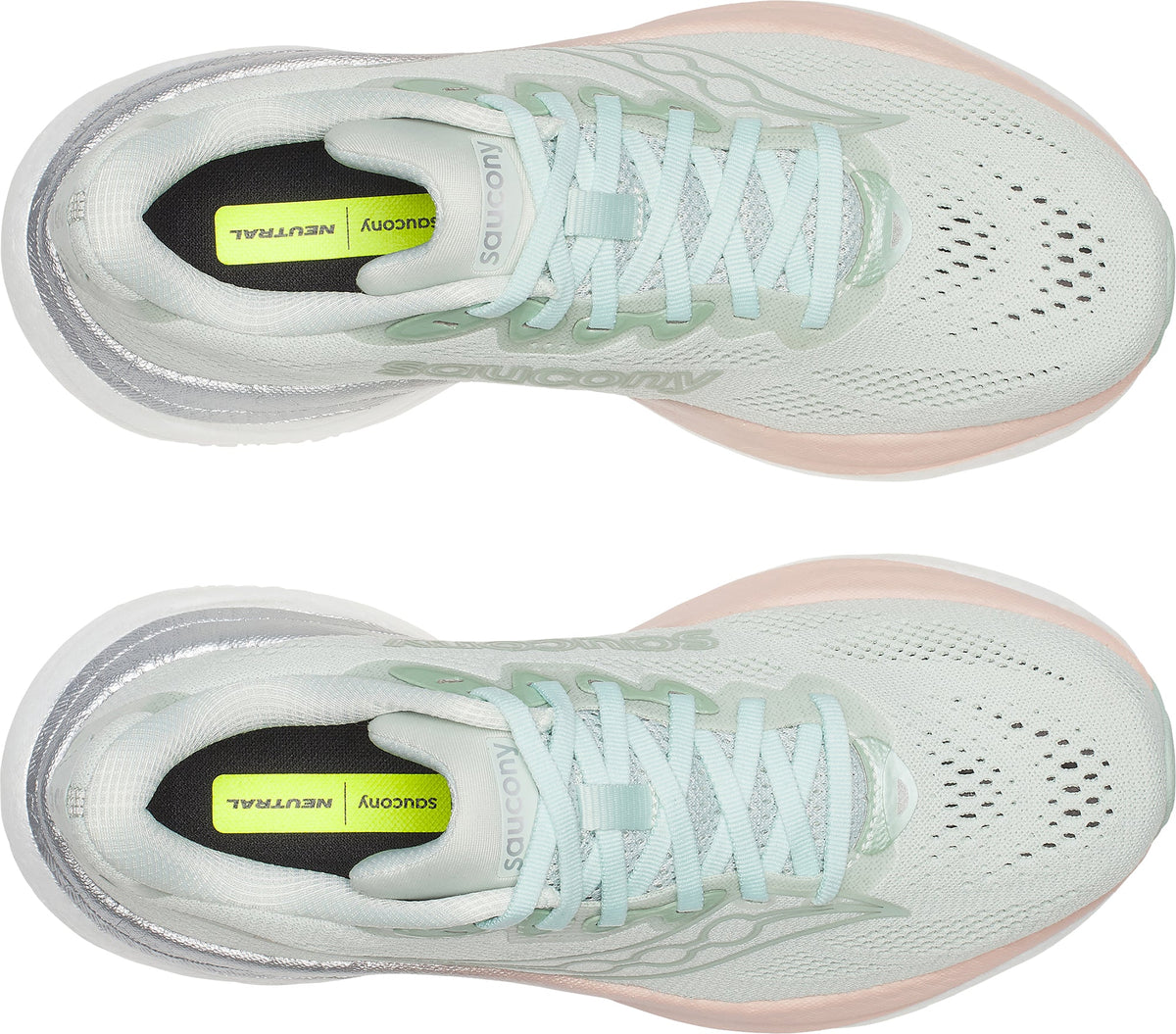 Saucony Ride 19 Women's Running Shoes - Green - View 4