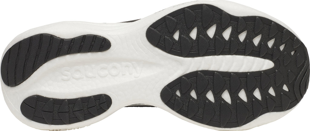 Saucony Ride 19 WIDE FIT Women's Running Shoes - Black - View 2