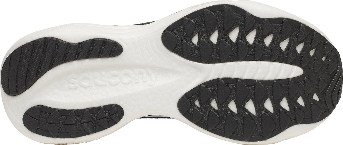 Saucony Ride 19 WIDE FIT Women's Running Shoes - Black - View 2