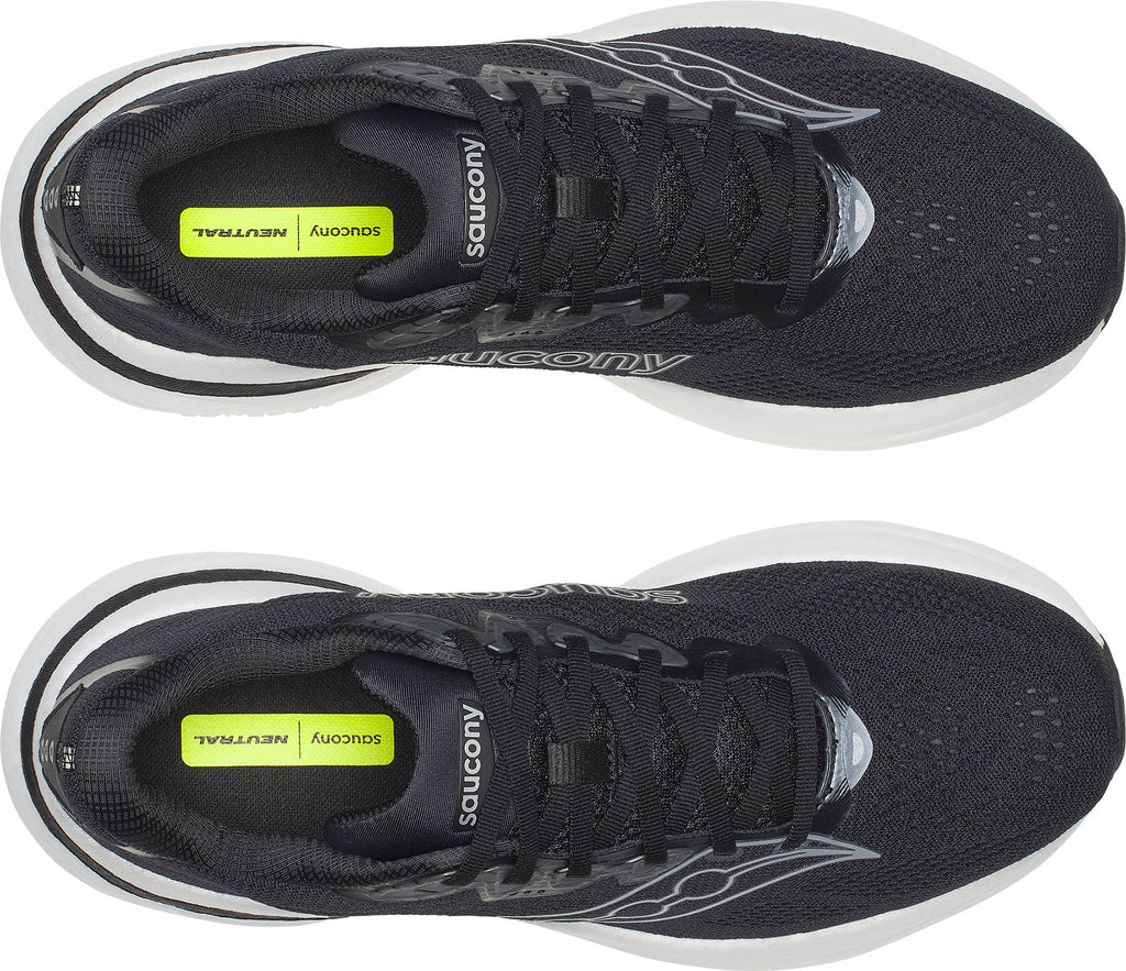 Saucony Ride 19 Men's Running Shoes - Black - View 4