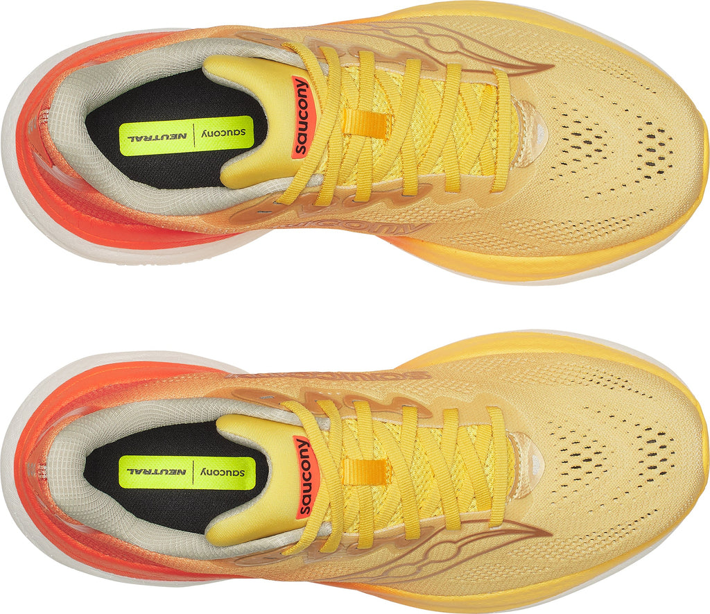 Saucony Ride 19 Men's Running Shoes - Yellow - View 4