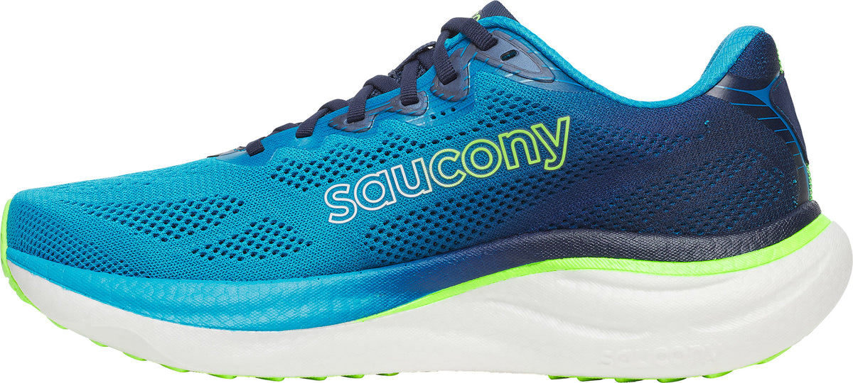 Saucony Ride 19 Men's Running Shoes - Blue - View 3
