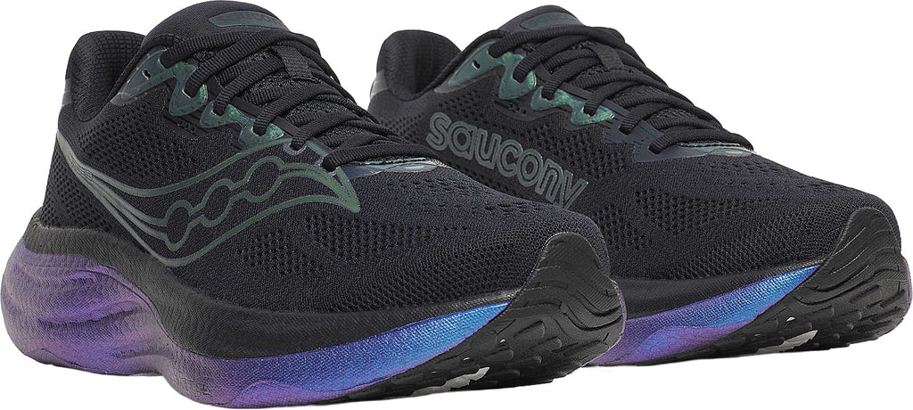 Saucony Ride 19 Men's Running Shoes - Black - View 6