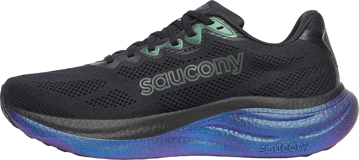 Saucony Ride 19 Men's Running Shoes - Black - View 3