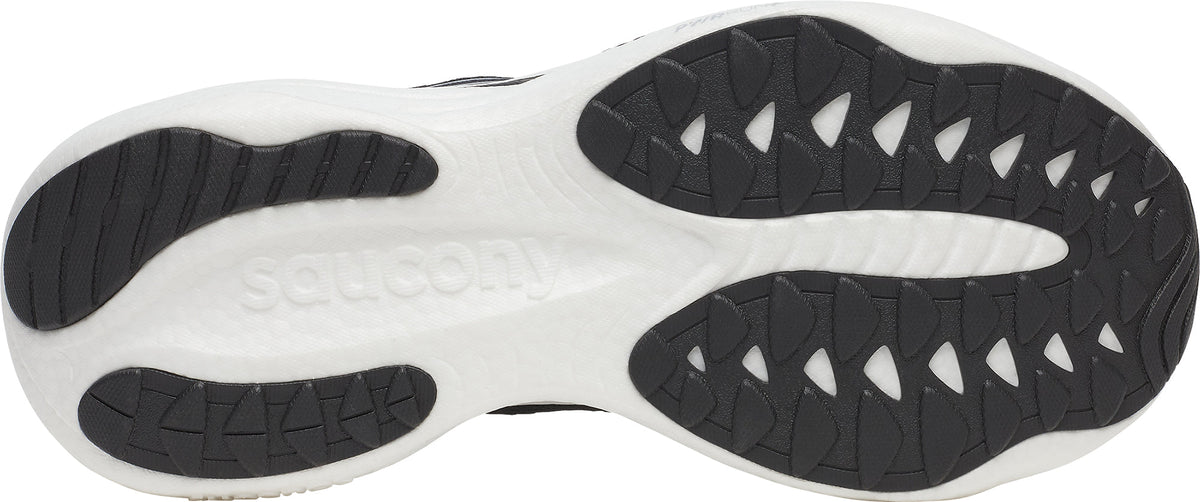 Saucony Ride 19 WIDE FIT Men's Running Shoes - Black - View 2
