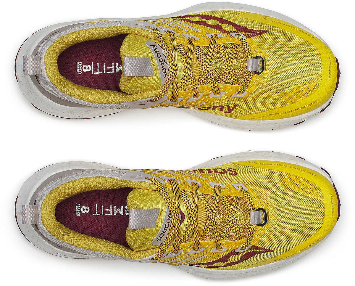 Saucony Ride TR2 Women's Trail Running Shoes - Yellow - View 4
