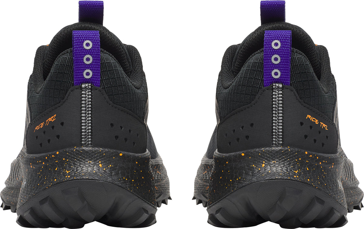 Saucony Ride TR2 Women's Trail Running Shoes - Black - View 5