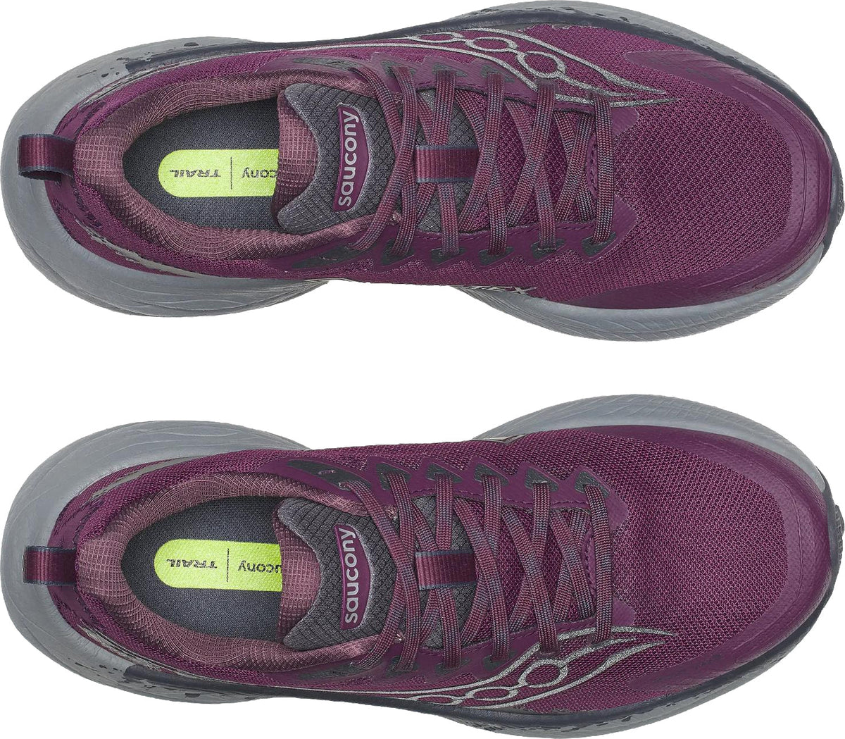Saucony Ride TR3 GORE-TEX Women's Trail Running Shoes - Purple - View 4