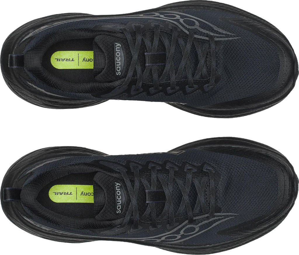 Saucony Ride TR3 GORE-TEX Men's Trail Running Shoes - Black - View 4