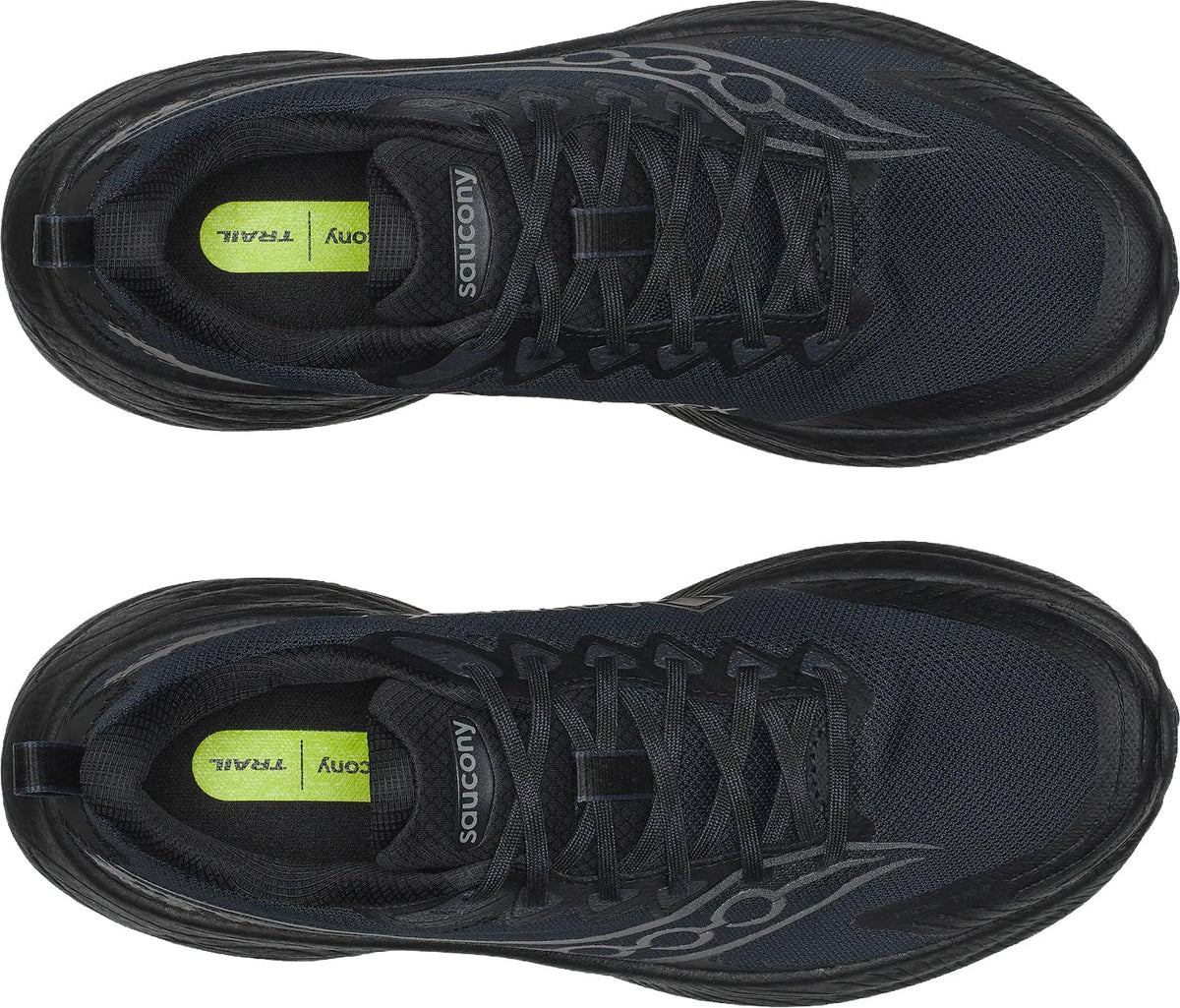 Saucony Ride TR3 GORE-TEX Men's Trail Running Shoes - Black - View 4