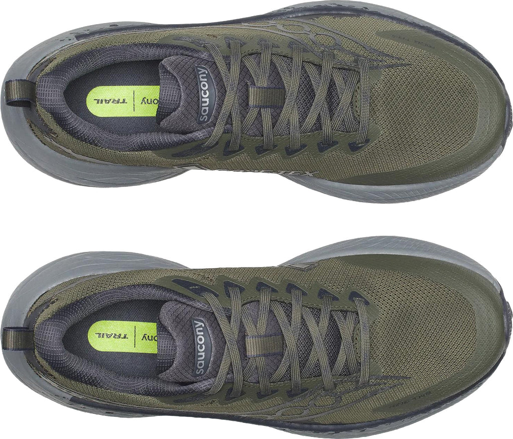 Saucony Ride TR3 GORE-TEX Men's Trail Running Shoes - Green - View 4