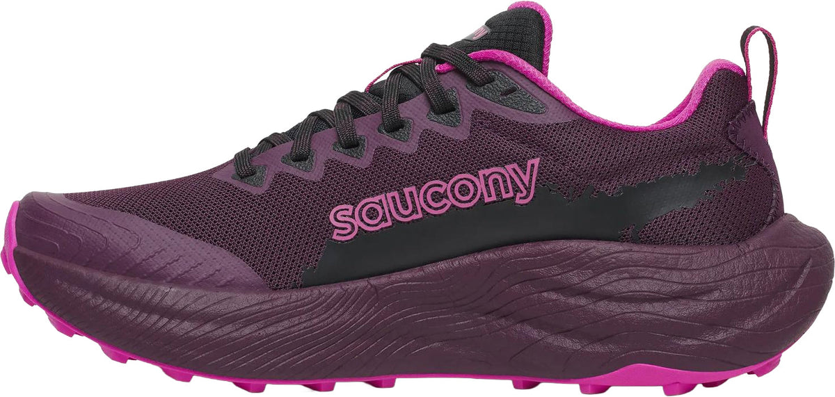 Saucony Ride TR3 Women's Trail Running Shoes - Purple - View 3