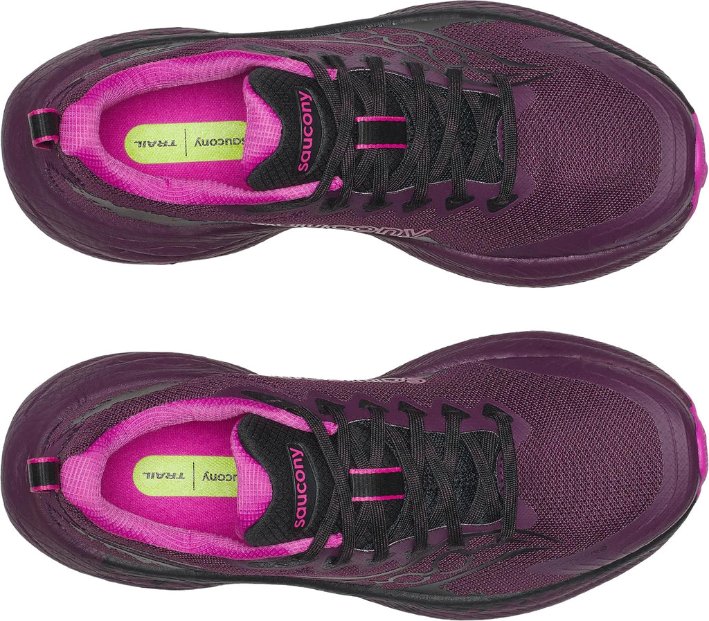 Saucony Ride TR3 Women's Trail Running Shoes - Purple - View 4
