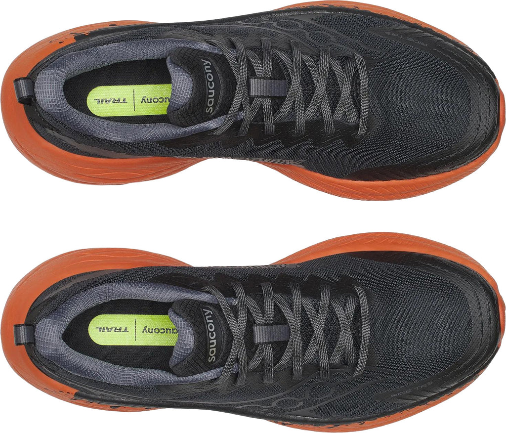 Saucony Ride TR3 Men's Trail Running Shoes - Black - View 4