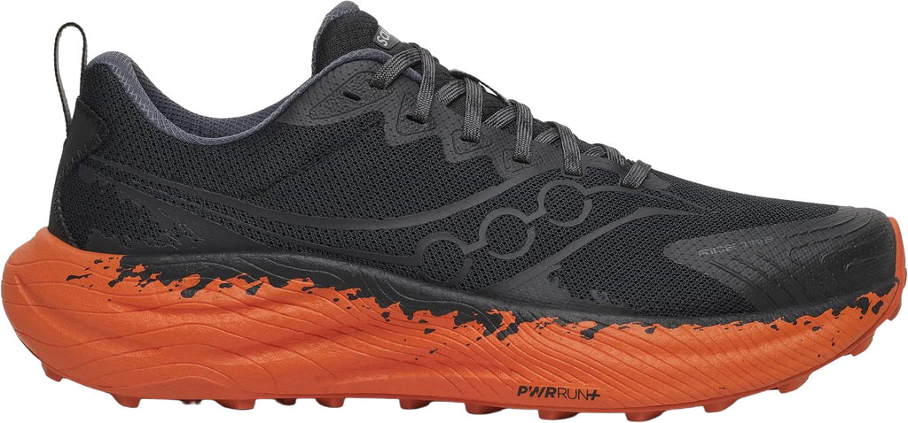 Saucony Ride TR3 Men's Trail Running Shoes - Black - View 1