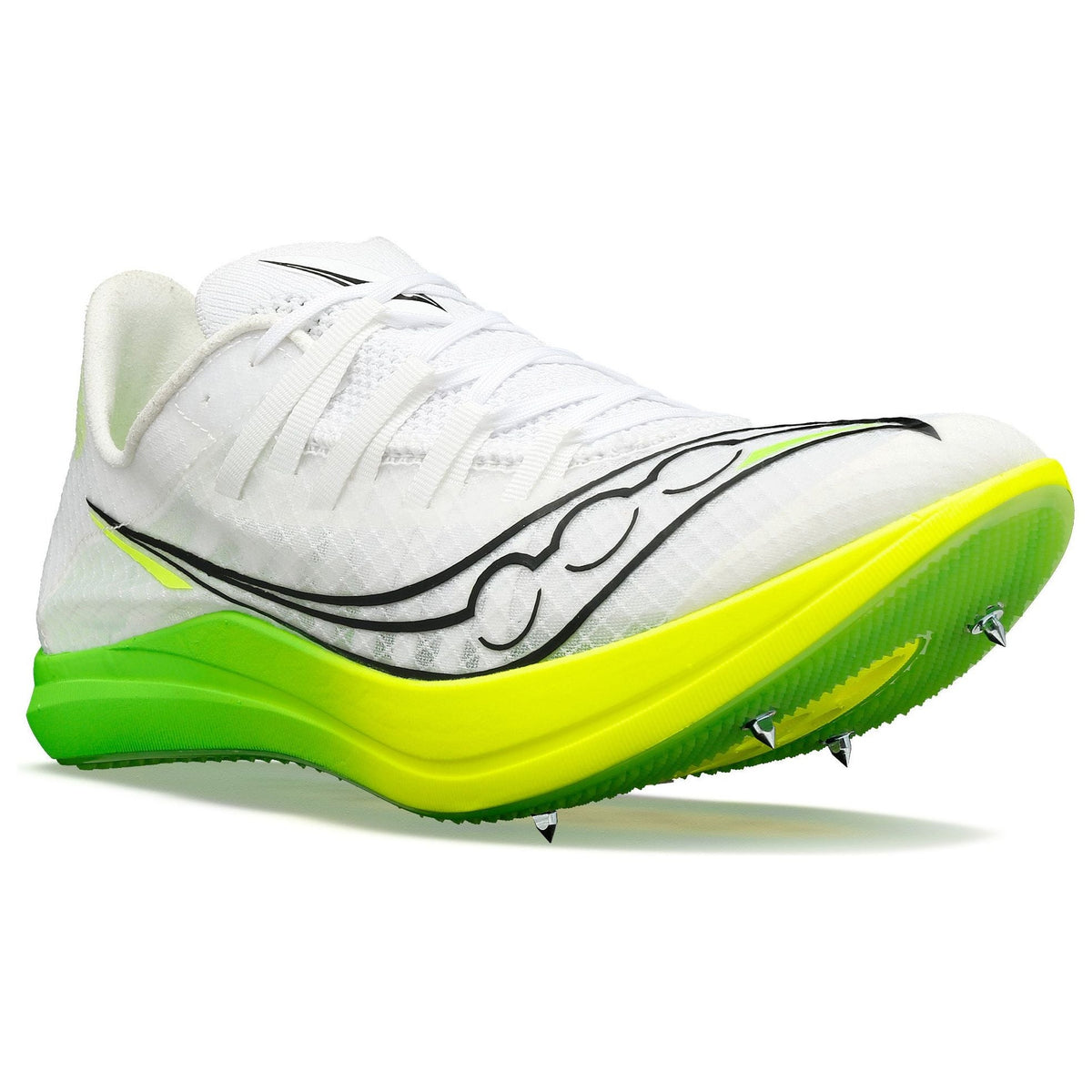 Saucony Terminal VT Men's Running Spikes - White - View 5