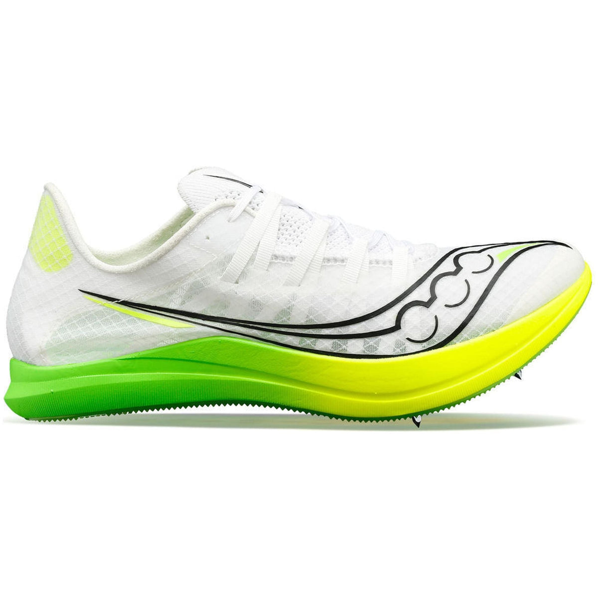 Saucony Terminal VT Men's Running Spikes - White - View 1